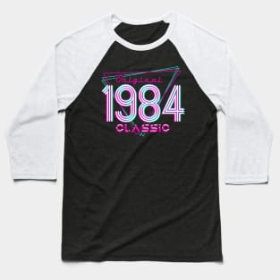 Born In 1984 Throwback Birthday Baseball T-Shirt